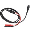 P1206 BNC Male Plug to Straight Banana Plug Coaxial Cable