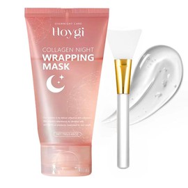 Collagen  Moisturizing Peel off Mask, Hydrating & Tightening Skin Care Mask, Elasticity & Hydration Care Facial Mask,Women's Gifts:_1 Counts /1 Set