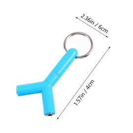 Mipcase 3pcs Audio Splitter Adapter Dual Output Earphone Connector for Sharing Music Compact Portable Headphone Splitter for Couples and Friends