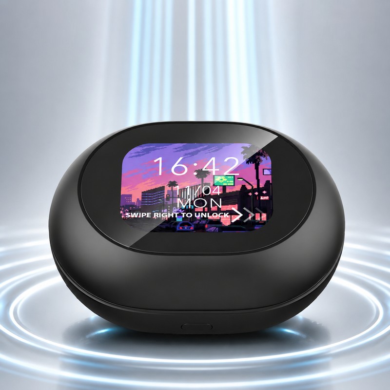 MS188 AI Translation Earbuds for Travel & Calls – Touchscreen