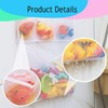 AUMA Bath Toy Storage -Bath Toy Organiser Mesh Bath Toy