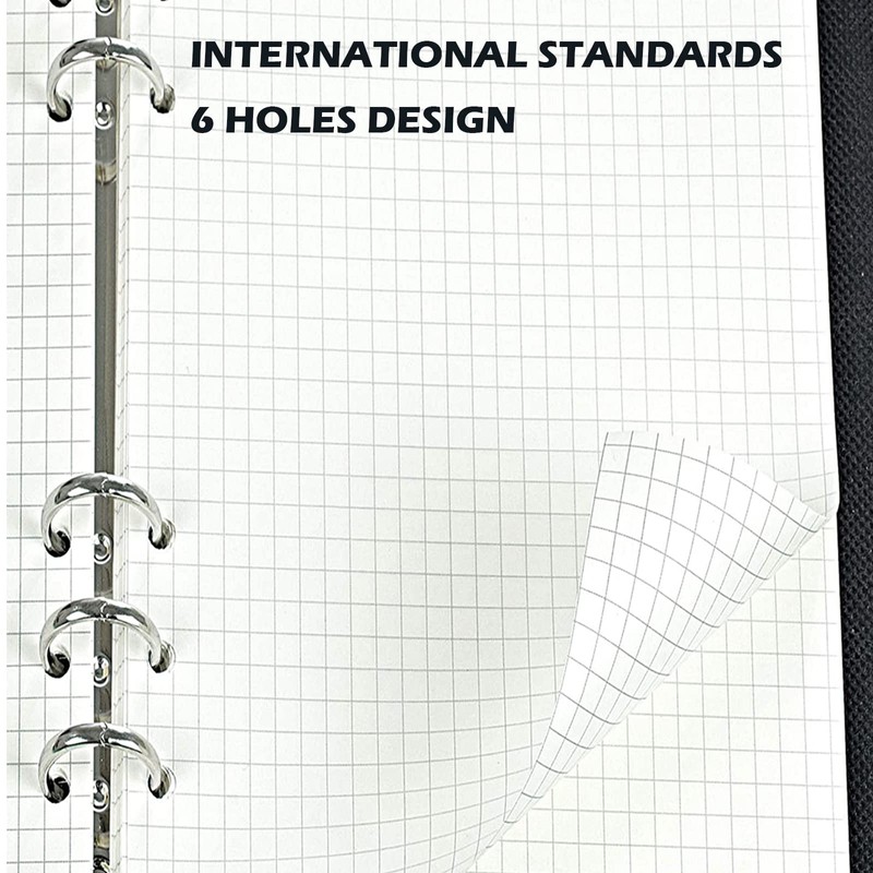 PALUDO 3 Packs A6 Refill Paper, 135 Sheets A6 Paper