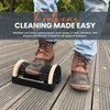 Toughty Boot Scrubber - Heavy-Duty All-Weather Shoe Cleaner with Scraper