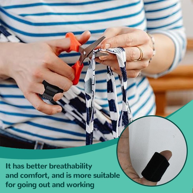 JUGUTA Supregear Finger Splints, Pack of 4 Adjustable Finger Support,