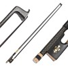 4/4 Violin Fiddle Bow Well Balanced Golden Braided Carbon Fiber