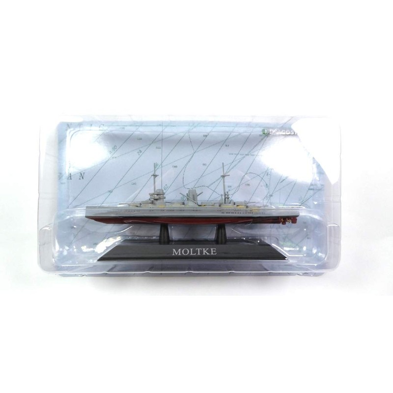 DeAgostini MOLTKE 1911 Battle Cruiser 1/1250 WS31