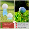 TIXIPEM Golf Simulator Tees [30PCS] - Plastic Golf Tees Use