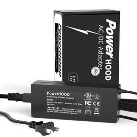 PowerHOOD AC/DC Adapter Compatible with ViewSonic M1 M1 Plus M1Plus M1+ Portable Cinema LED Projector VS17337 VS18242 View Sonic M1-S M1Projector Harman/kardon Speaker 19VDC 3.42A 19V Power Supply