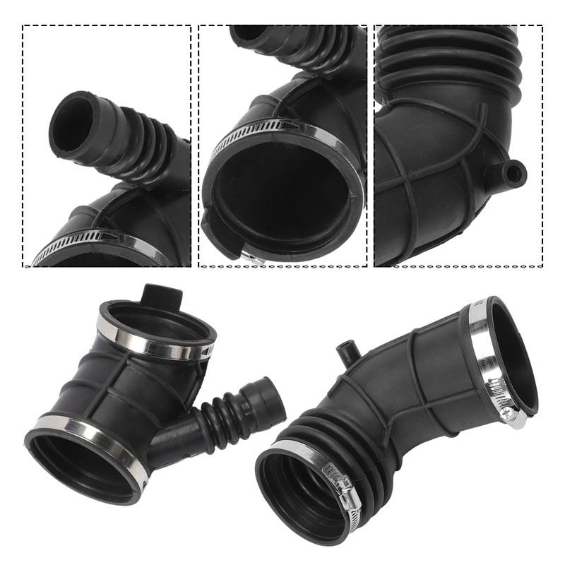 FanPaYY 2 x Intake Hose Air Hose Bellows Rubber Hose