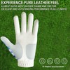 FINGER TEN Men's Golf Gloves Left Right Hand Leather with
