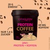 GymQueen Protein Coffee Iced Coffee 450 g, High Protein Coffee,