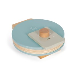 small foot Tasty Waffle Iron Set, Wooden Accessories for the Play Kitchen, Kitchen Play Set for Children from 3 Years, 12492