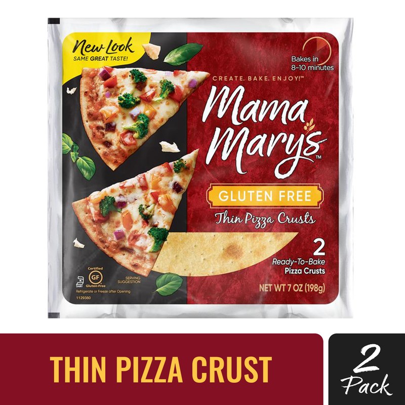 Mama Mary's 7" Gluten Free Thin Crust Ready to Bake