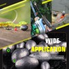 AMYSPORTS Egg Lead Fishing Weights Kit Drop Bass Weights Sinker