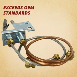 Pellethead Suburban 161156 RV Camper Water Heater Propane Pilot Burner Assembly Compatiable with Models SW6P, SW6PE, SW6PR, SW6PER, SW10P, SW10PE. SW10PR, SW10PER