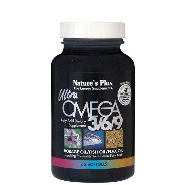 Nature's Plus Ultra Omega 3-6-9 1200mg, 60 Soft Gels