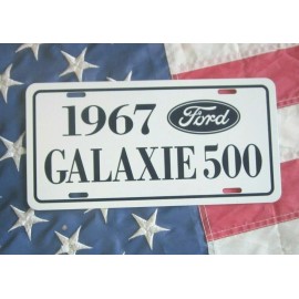1967 Ford GALAXIE 500 license Plate tag 67 Galaxy