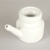 Iunipusy Nose Rinsing Can, 350 ml Ceramic Neti Pot, Robust