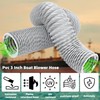 UCandy 10 Ft Marine Blower Hose Replacement, Boat Vent Bilge