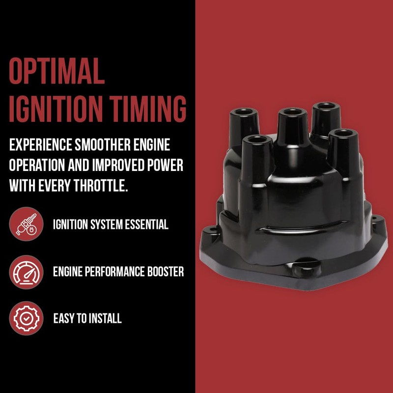 Ignition Distributor Cap, Rotor, Points, Condenser tune up Kit for