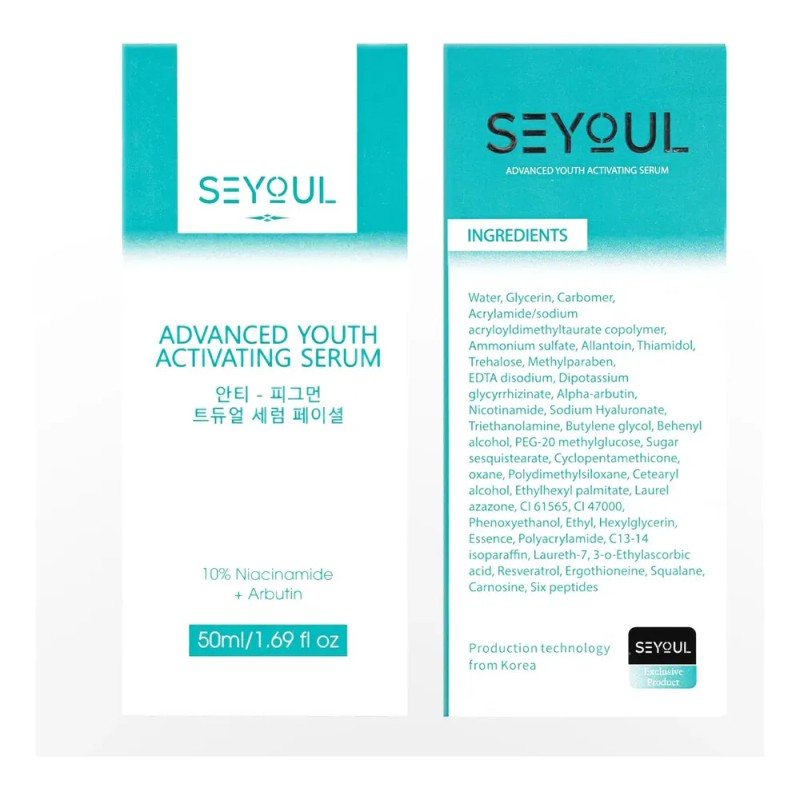 Seyoul Sérum Facial Rejuvenecedor Con 10% Niacinamida