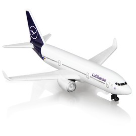 HANGHANG 1/400 Lufthansa Plastic Airplane Model Suitable for Collections and Display
