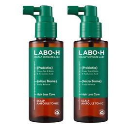 LaboH Scalp Intensive Nutrition Ampoule Hair Tonic, 100ml, 2 pcs / 라보에이치 두피 집중영양 앰플 헤어토닉, 100ml, 2개