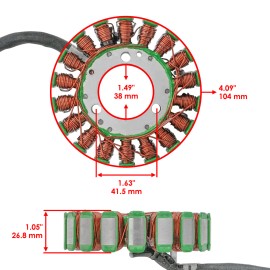 Celox Stator for Hyosung GT650 GT650S GT650R FI 2006 2007 2008 2009 2010 2011-2013