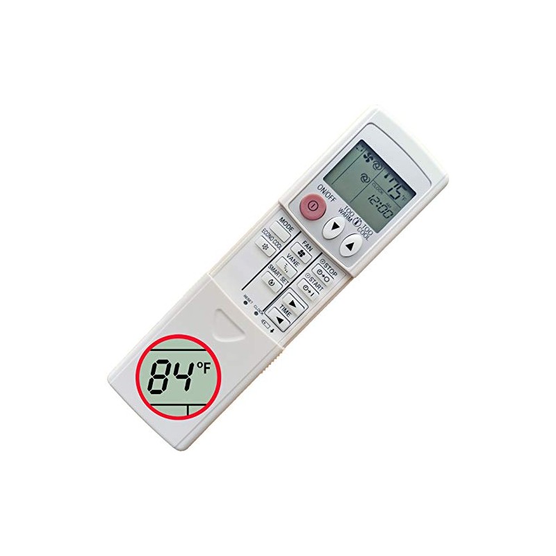 CHOUBENBEN Replacement Mitsubishi Electric Mr Slim Air Conditioner Remote Control