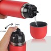 Milu Thermos Flask, Insulated Flask, 1 L, 750 ml, 500