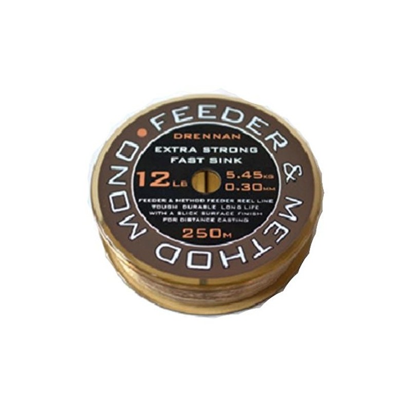 DRENNAN FEEDER AND METHOD MONO 250 METRES (10 LB)