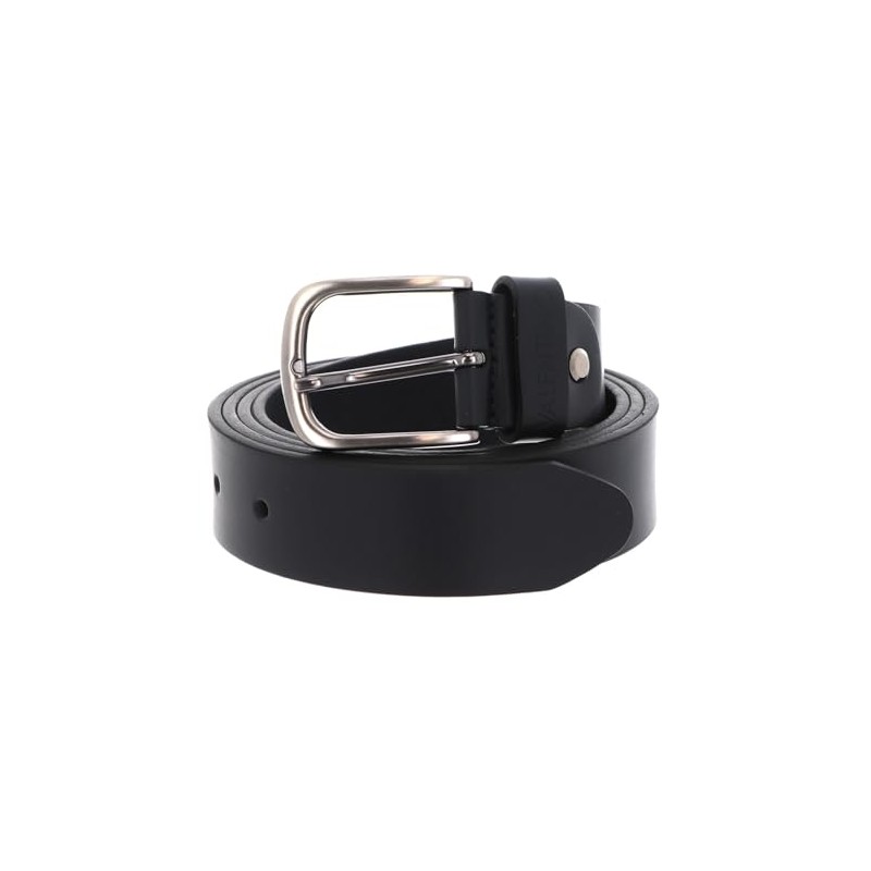 VALENTINO Bairone Leather Belt W95 Blue, blue