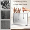 Kirumie Magnetic Knife Holder, Stainless Steel Magnetic Knife Block with