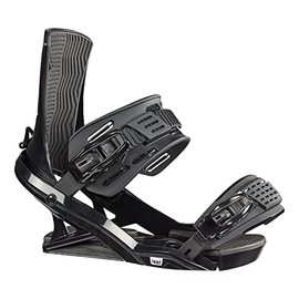 HEAD Unisex All-Mountain Solid FX ONE LYT Snowboard Bindings, Black, M