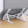 Portable Laptop Stand Tablet Pad Holder Cooling Plastic Foldable / 휴대용 노트북받침대 태블릿 패드 거치대 쿨링 플라스틱 접이식