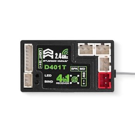 Orlandoo Hunter D4L Receiver, Model D401E Car Sound and D401T Truck Sound, 4-in-1 (D401E)