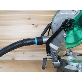 Toolcurve 1-7/8" Shop Vac Hose Adapter for Metabo HPT Miter Saw