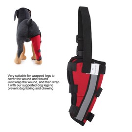 Dog Knee Brace for Cruciate Ligament Injury, Joint Pain and Muscle Sore with Better Recovery, Adjustable Rear Leg Braces (XXS)