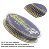 8 Strands Braided Fishing Line 1 Meter 1 Color PE