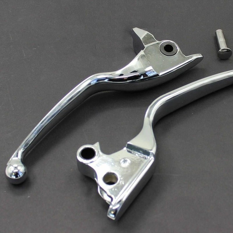 TDR Chrome Clutch Brake Levers Set Pair Left Right Fit