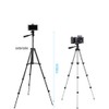 Phone Tripod Adjustable Aluminum Lightweight Smartphone Tripod Camera Tripod