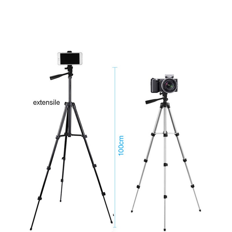 Phone Tripod Adjustable Aluminum Lightweight Smartphone Tripod Camera Tripod