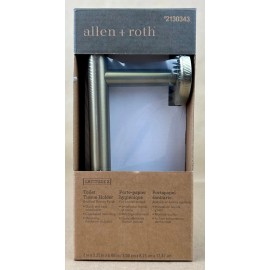 Allen + Roth Latitude 2 Brushed Bronze Toilet Paper Tissue Holder 2130343 -- NEW