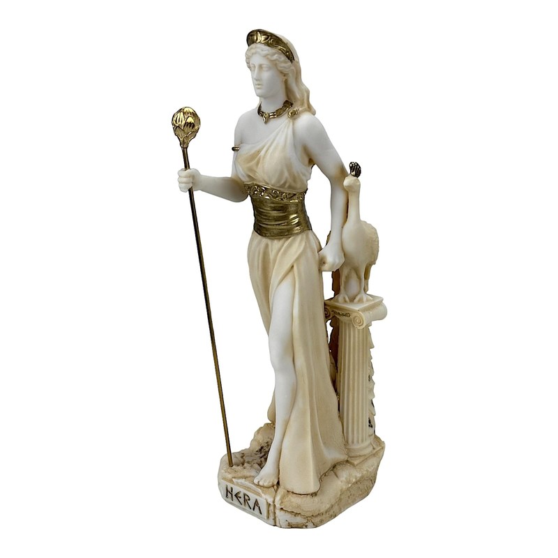 Hera Juno Greek Roman Goddess Queen of Gods Statue Sculpture
