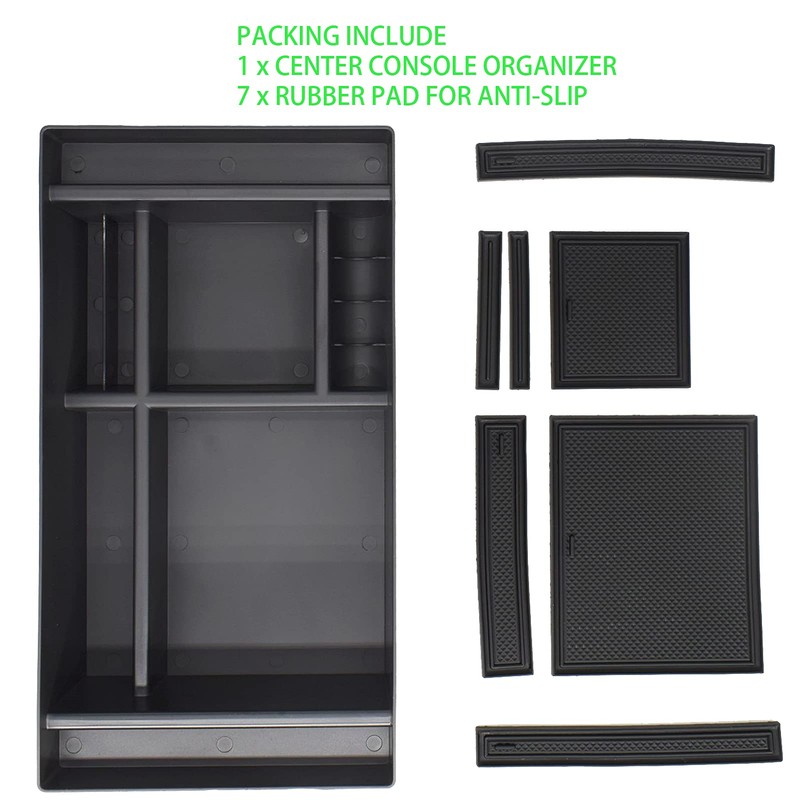 Sierra Organizer, Center Console Organizer Tray, Compatible with for 2019-2021