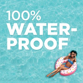 Band-Aid Brand Water Block Flex 100% Waterproof Adhesive Bandages for First-Aid Wound Care of Minor Cuts, Scrapes & Wounds, Ultra-Flexible Design, Sterile, Extra Large, 7 ct