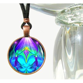 Twin Flames Necklace, Soulmate Jewelry, Heart Pendant"Unity"