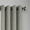Eclipse Palisade Blackout Grommet Window Curtain, 52"x63", Sage