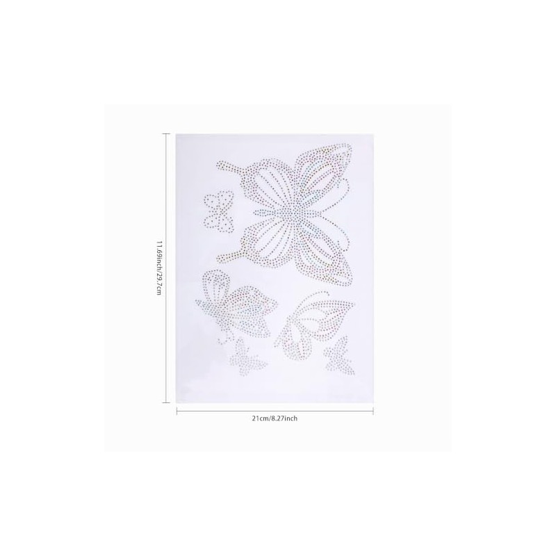 ORIGACH 6 Piezas de Parches de Mariposas con Diseños de