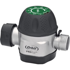 Orbit 62041 Mechanical Watering Timer Pro Flo Heavy-Duty Metal Garden Lawn Home